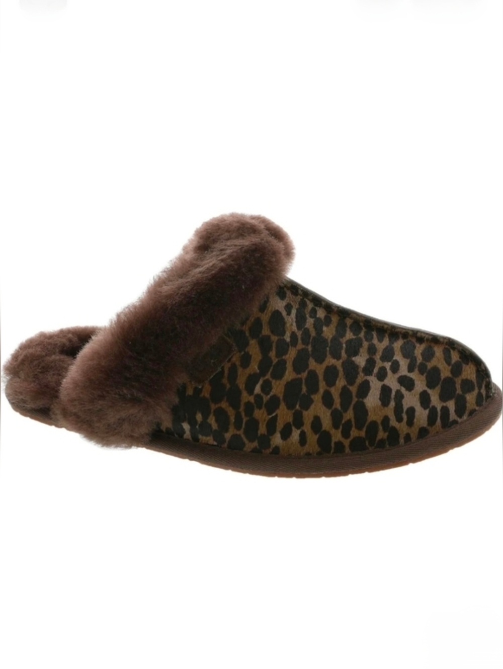UGG Women's Scuffett Caspian Slippers Burnt Cedar Size 6